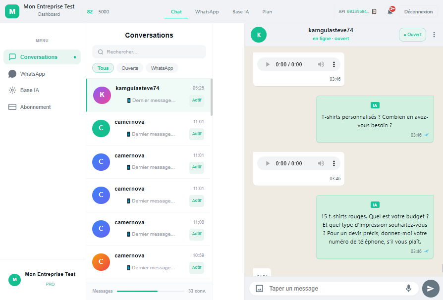 Dashboard Preview